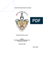 Licenciatura en Filosofia