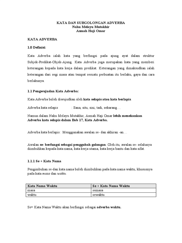 Kata Adverba Pdf