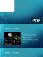 Genetic concepts and population genetics