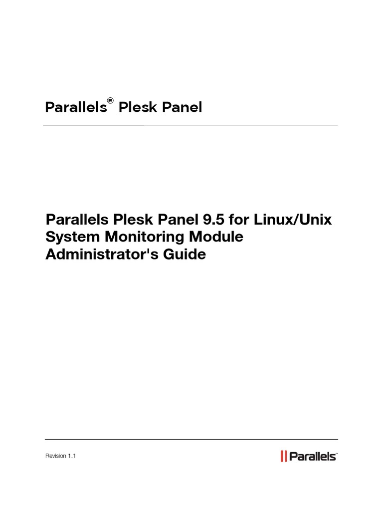 Plesk 9.5 Unix System Monitoring Module Guide | PDF | File System ...