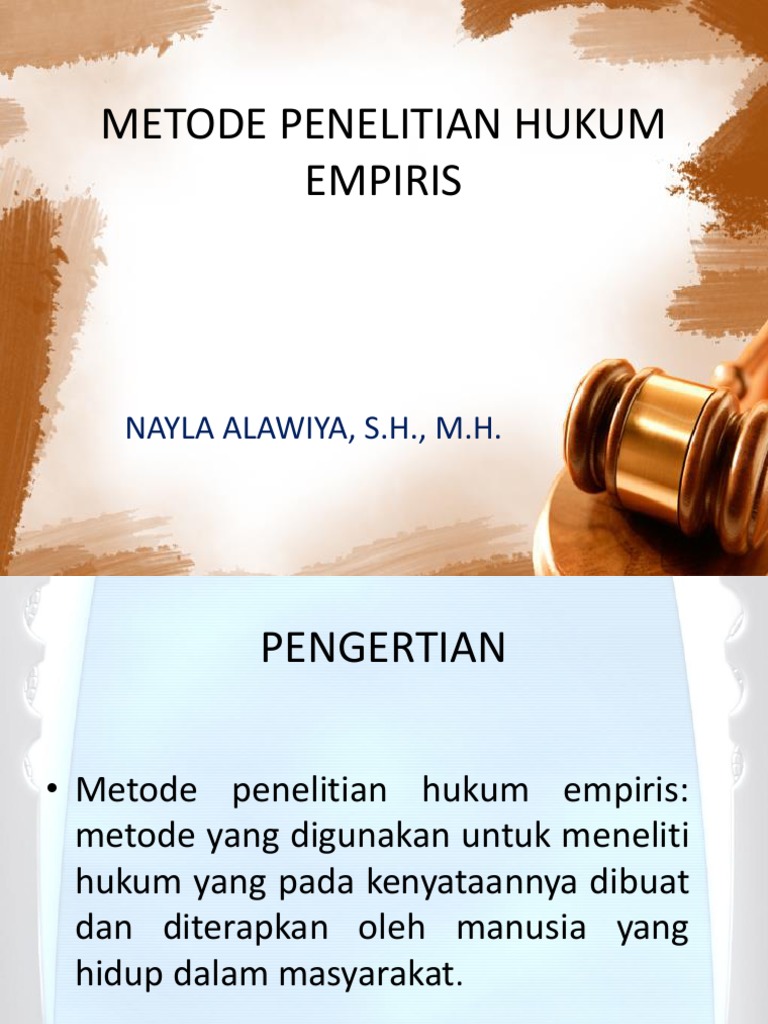 Empiris adalah