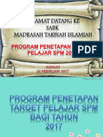 Penetapan Target SPM 2017