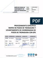 Procedimiento Mapeo de Pozos de Tronadura y Levantamiento de Coordenadas de Pozos de Tronadura Con Gps Pe-Cpgg-Dgm-07. Rev 02