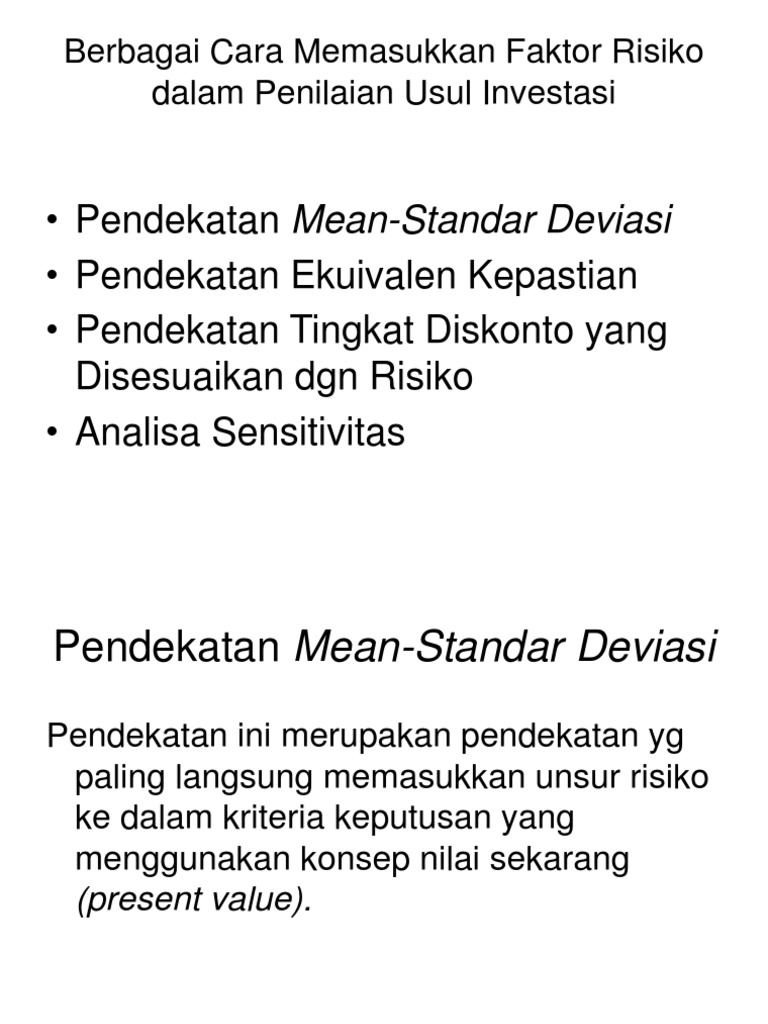 Arus Kas Estimasi