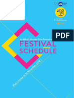 JIO Mami 20th Festival Schedule 2018 PDF