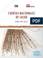 Cuentas Nacionales de Salud 1995-2012