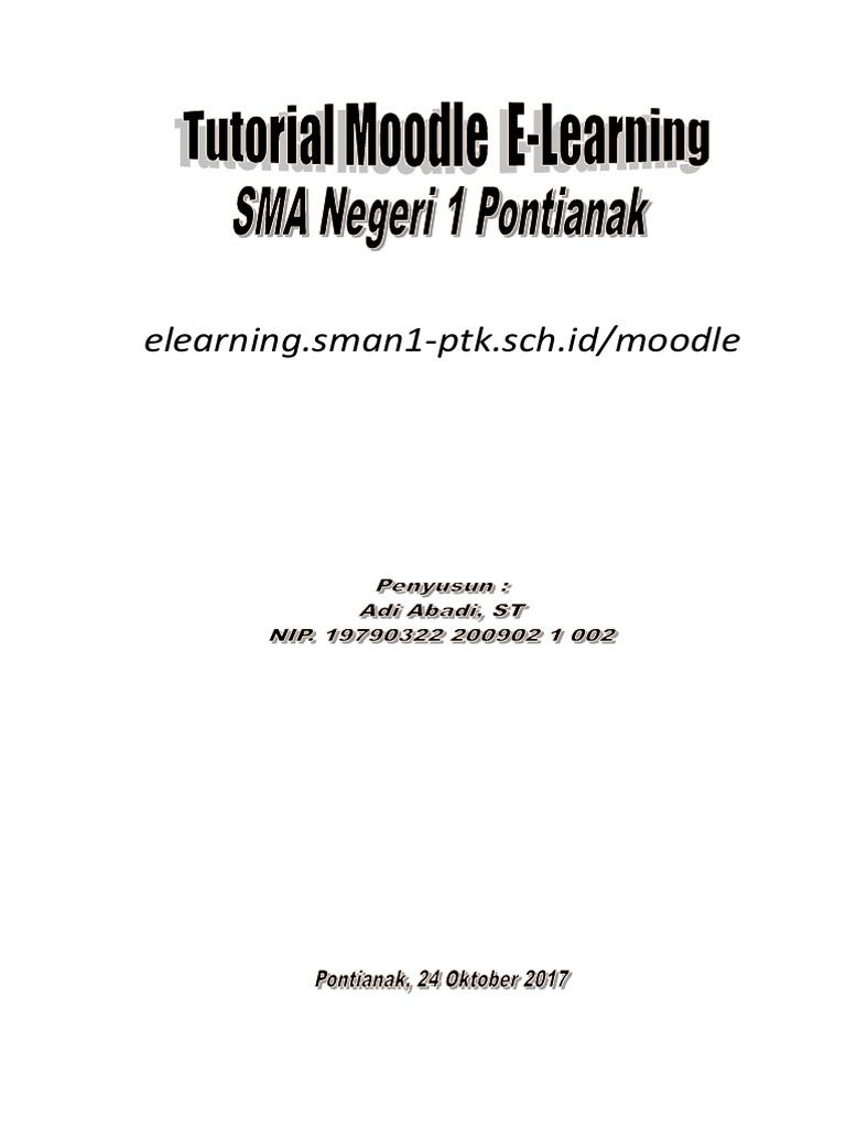 Tutorial Membuat Quiz di Moodle | PDF | Bisnis