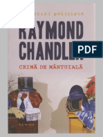 Raymond Chandler - Crimă de Mântuială PDF
