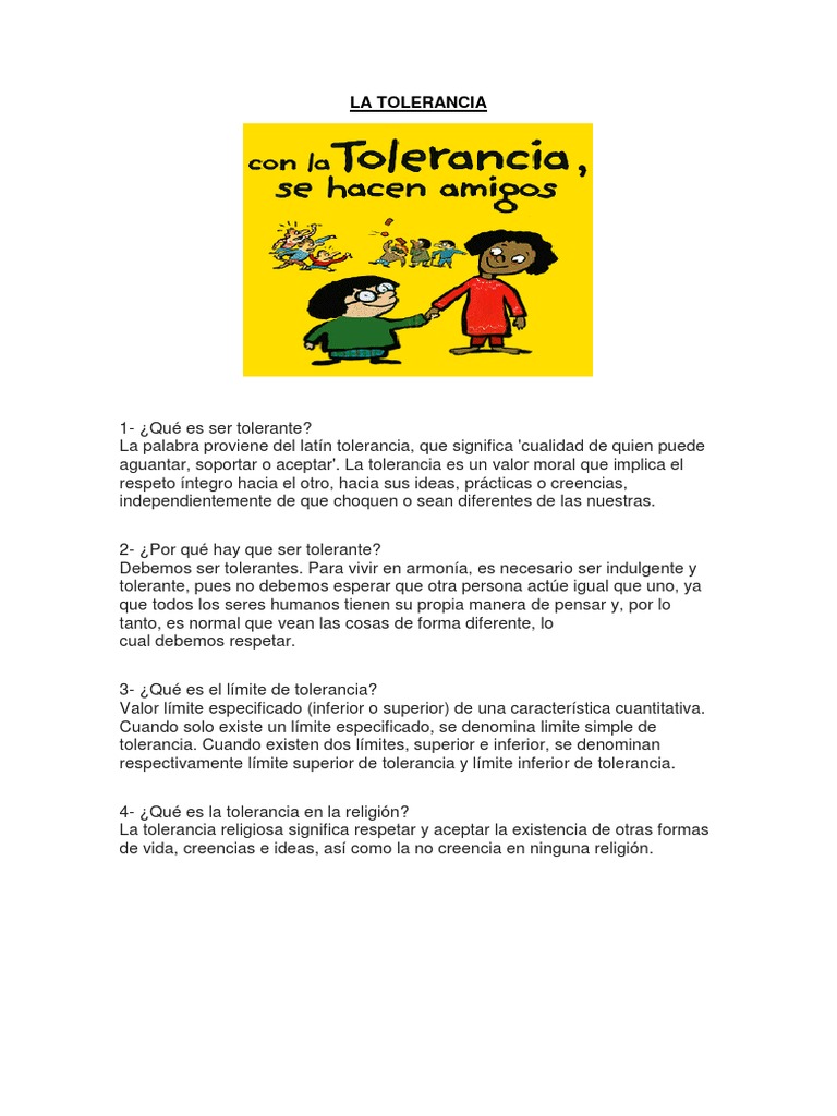 Definición y Valor de la Tolerancia | PDF