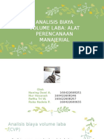 Kelompok 6 - Analisis Biaya Volume Laba