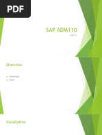 Sap Adm110