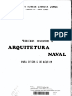 Problemas Resolvidos de Arquitetura Naval para Oficiais de Náutica Comte. Caminha - 260 F PDF
