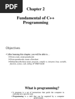 Fundamental of C++ Programming