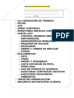 Checklist Documentos Parada