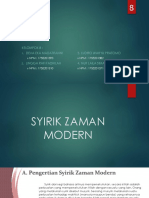 Syirik Zaman Modern