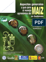 Manejo Agronómico Del Cultivo de Zea Mayz L PDF