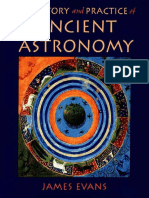 James Evans - The History and Practice of Ancient Astronomy (1998, Oxford University Press) PDF