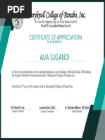 Certificte 1