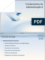 Fundamentos de Administracao II - NA 2016-2 - Secao 06