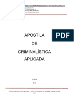 Criminalística Aplicada