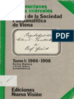 Las Reuniones de Los Miércoles. Tomo I. 1906-1908 (Herman Nunberg & Ernst Federn) PDF