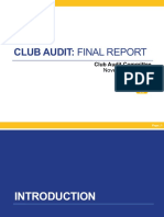 Club Audit Committee Final Report