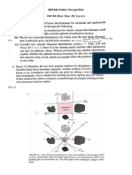 EE534 HW4 Pattern Recognition Theorems Equations