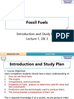 Lecture 1-2 Fossil Fuels