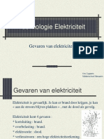 GEVAREN Met Elektriciteit