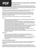 El Psicólogo Educacional. Estrategias de Intervención en Contextos Escolares. Valdez, Daniel
