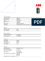 1SFA897105R7000 Pse45 600 70 Softstarter