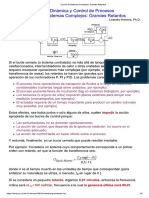 IQ57A_Dinamica&Control de Procesos de Sistemas Complejos-Grandes Retardos