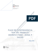 Plan Contingencia 1 de Mayo Distrito 17d03