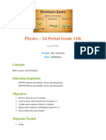 Physics - 1st Period Grade 11th: Concepts