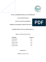 Informe N 3 Velocidad de Reacción