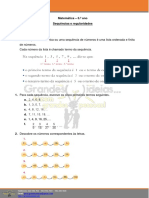 MAT6 T3 01 Sequencias e Regularidades PDF