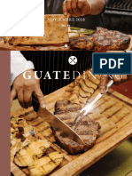 Colaboración en la revista Guatedining - Edición 45 - Octubre 2018