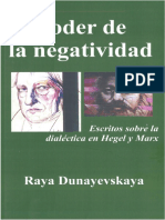 DUNAYEVSKAYA, Raya, El Poder de la Negatividad - Escritos sobre la Dialéctica en Hegel y Marx.pdf