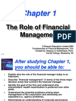 ch01 The Role of Financial Management