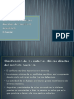 Los Síntomas Clínicos Directos Del Conflicto Neurótico - O. Fenichel