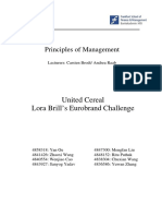 Principle of Management Case Study PDF