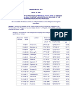 RA 9522 - Amend Certain Provisions of Republic Act No. 3046