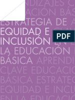 Equidad e Inclusion Digital. México. SEP, 2018.