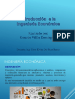 Introducción A Ingeniería Económica