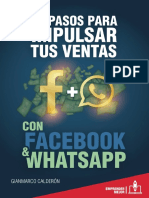 Ebook 10 Pasos para Impulsar Tus Ventas Con Facebook & Whatsapp