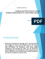 Keselamatan Kerja Dan Penanggulangan Bahaya Kebakaran Kel 1