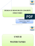 Design of Underground Rectangular Concre
