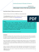 A Comparative Study On Photocatalytic Activity of Zno Sno2 and Znosno2 Composites