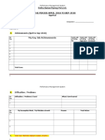 Apprisal April-2018 to Sep-2018