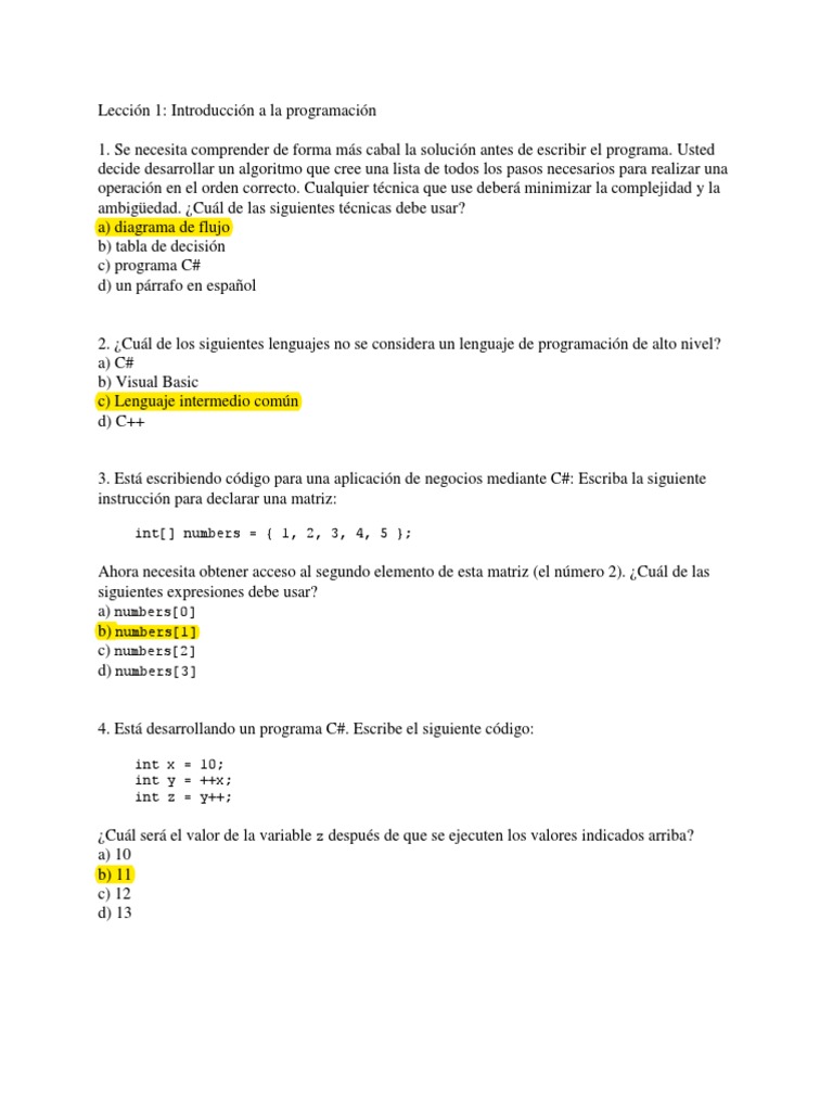 RLeccion 1 | PDF | Lenguaje de programación | Programación de computadoras